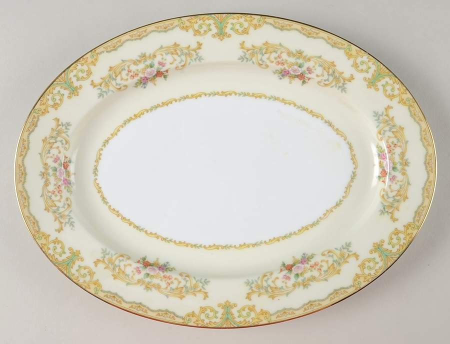 N136 11" Oval Serving Platter by Noritake-1