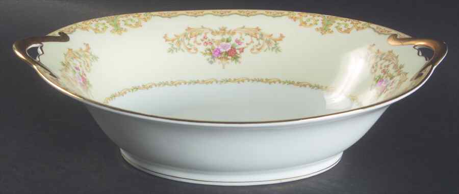 N136 10" Oval Vegetable Bowl by Noritake-1