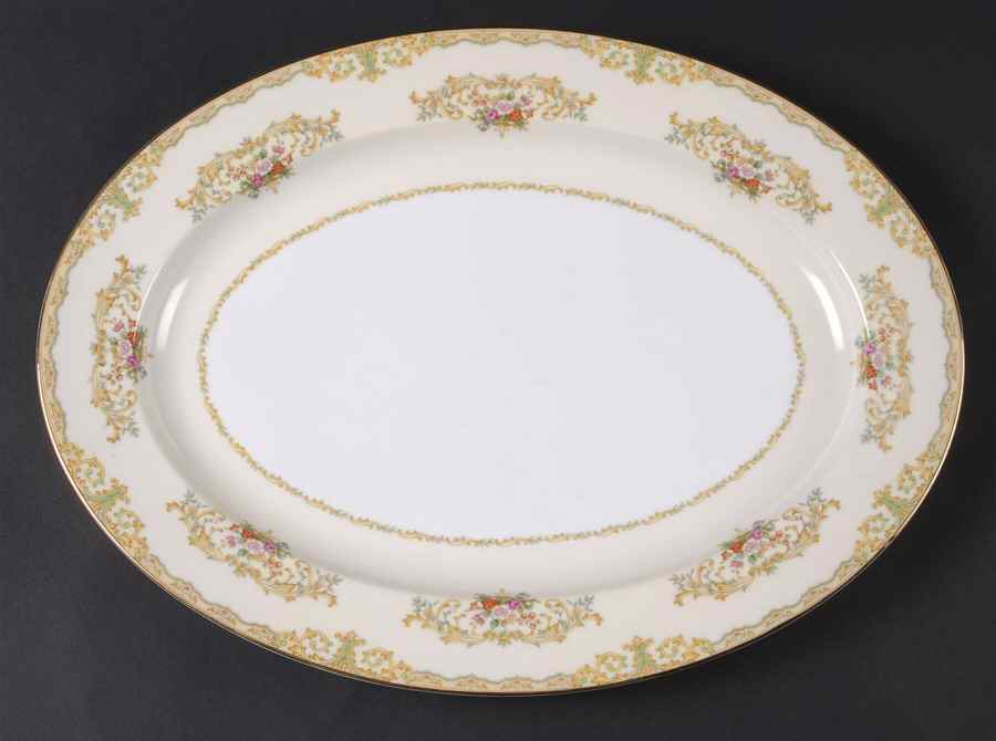 N136 16" Oval Serving Platter by Noritake-1