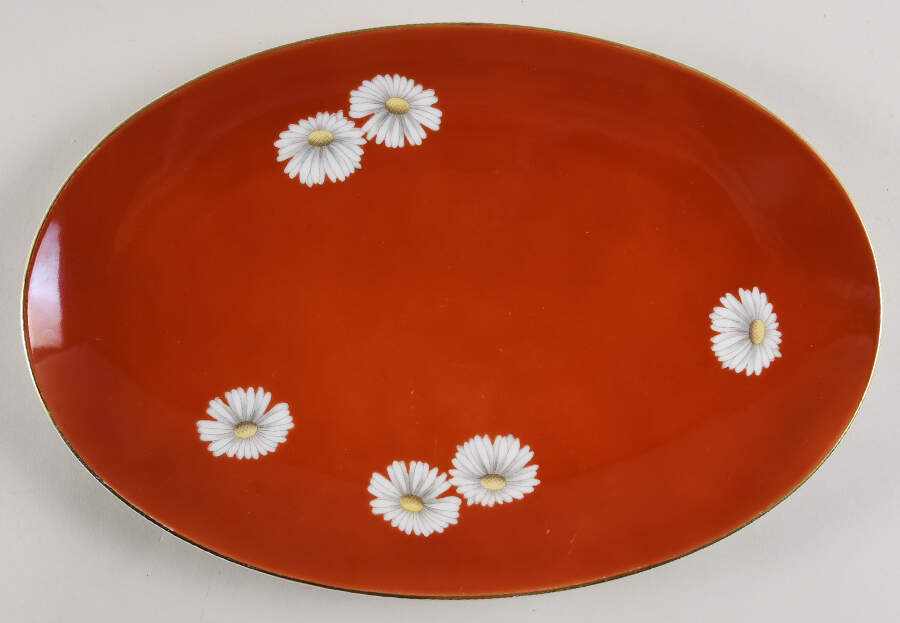 N14 14" Oval Serving Platter by Noritake-1