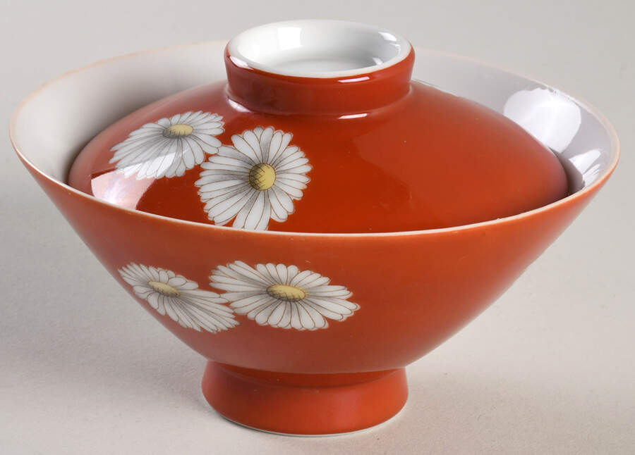 N14 Rice Bowl & Lid by Noritake-1