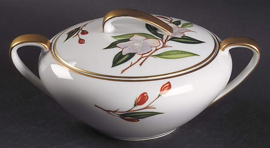 N144 Sugar Bowl & Lid by Noritake-1