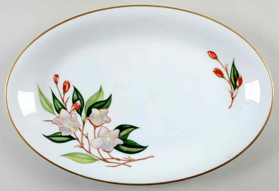 N144 12" Oval Serving Platter by Noritake-1