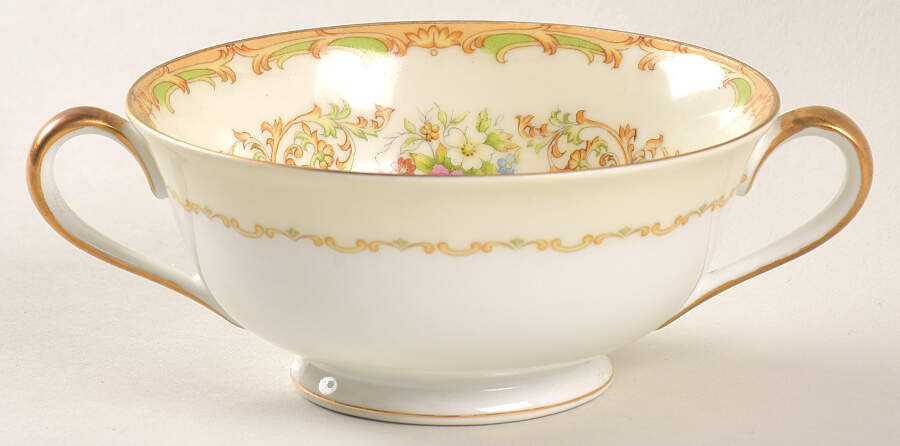N149 Footed Cream Soup Bowl by Noritake-1