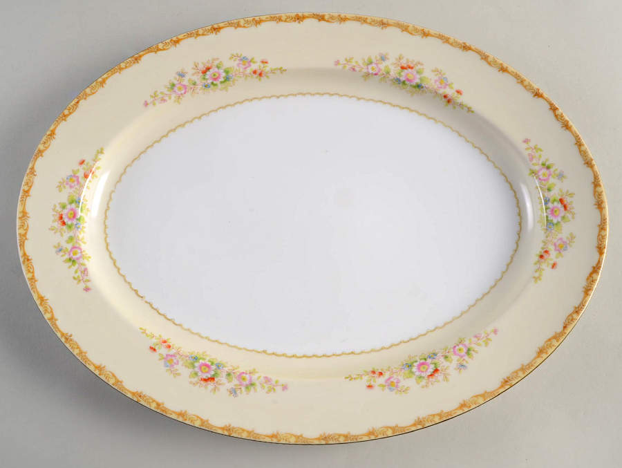 N150 16" Oval Serving Platter by Noritake-1