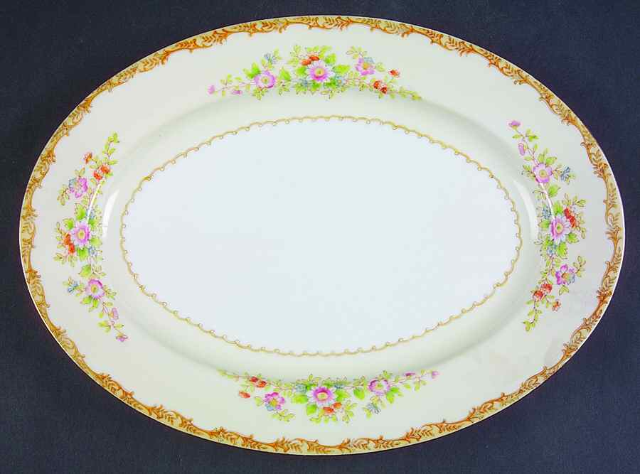 N150 11" Oval Serving Platter by Noritake-1