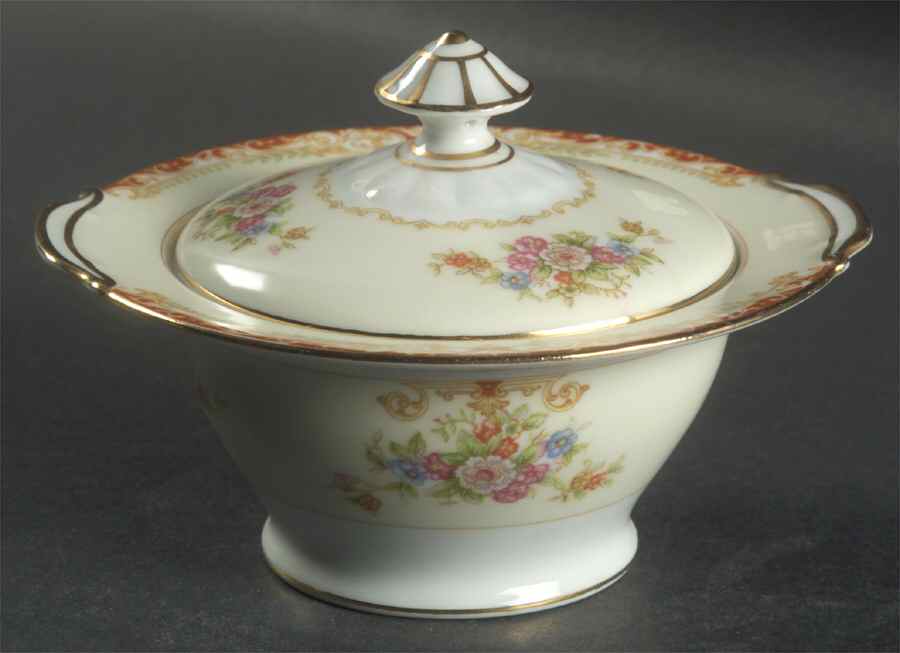 N153 Sugar Bowl & Lid by Noritake-1