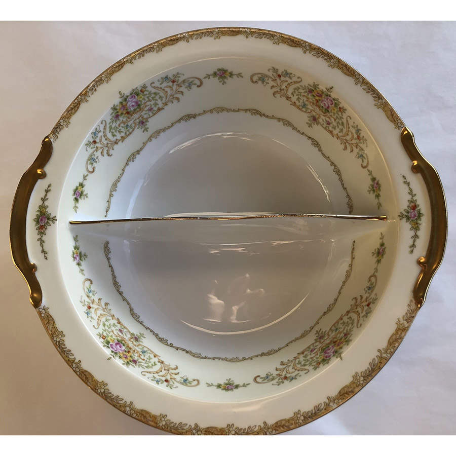 N156 Round Divided Vegetable Bowl by Noritake-1