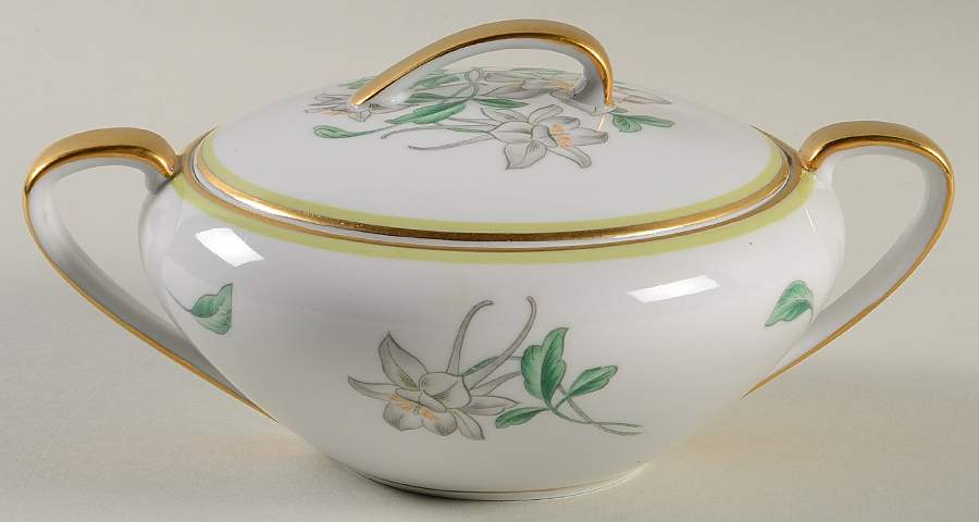 N161 Sugar Bowl & Lid by Noritake-1