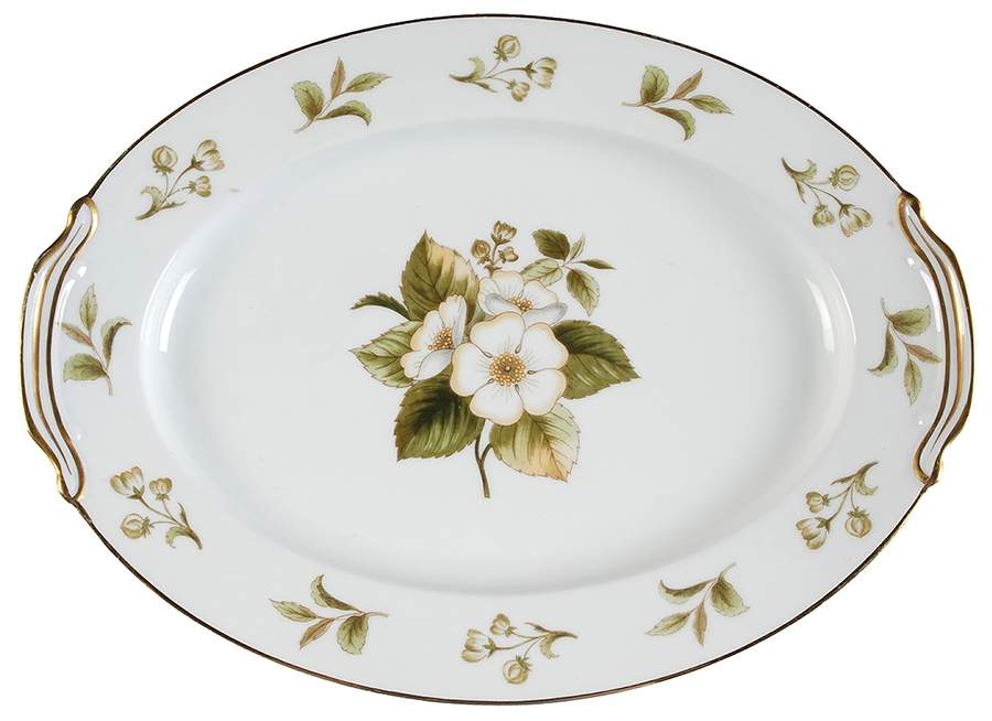 N164 11" Oval Serving Platter by Noritake-1
