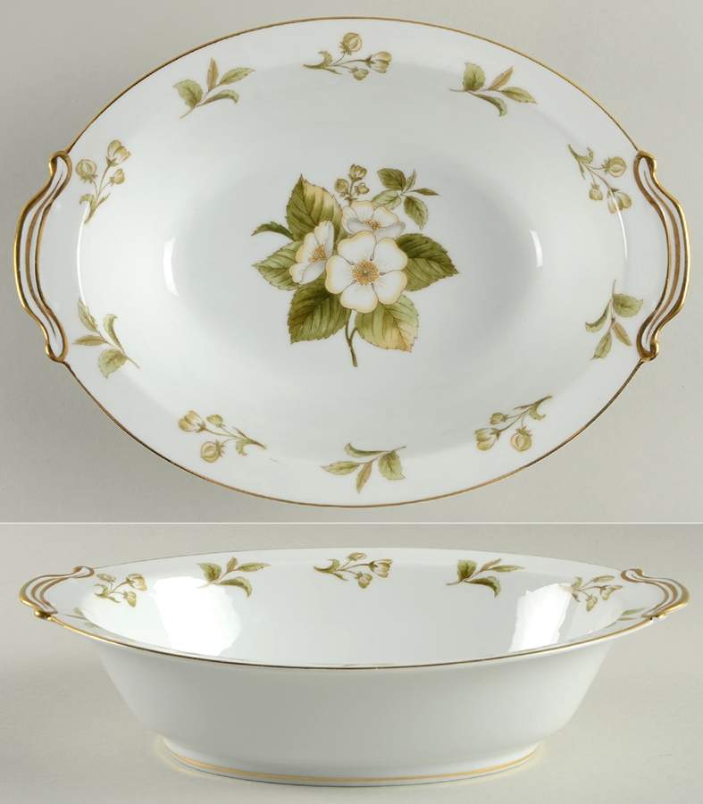 N164 10" Oval Vegetable Bowl by Noritake-1