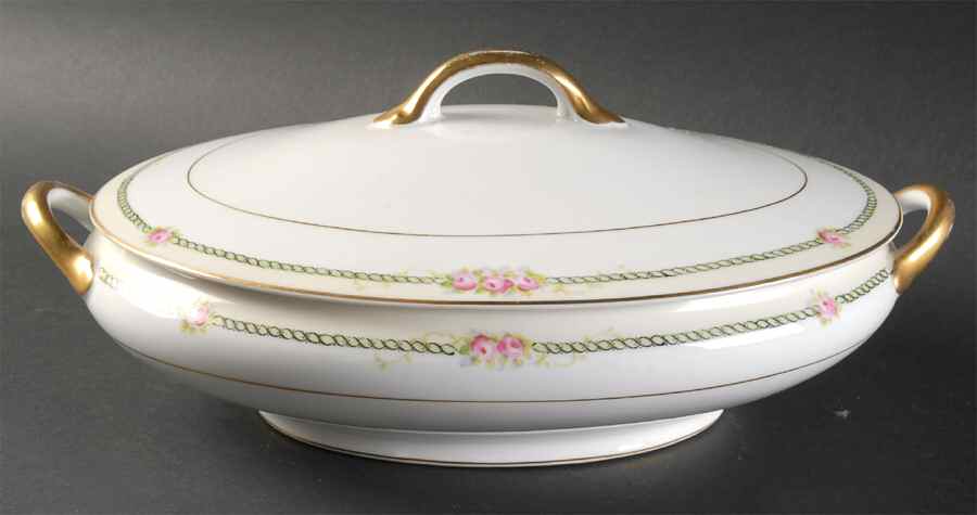 N165 Oval Covered Vegetable by Noritake-1