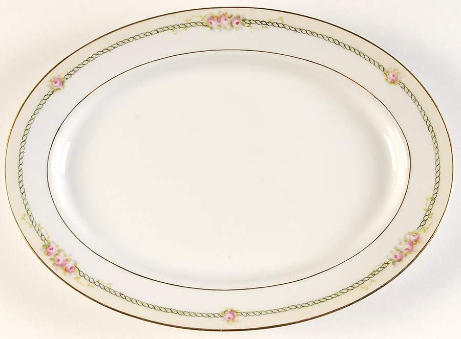 N165 11" Oval Serving Platter by Noritake-1
