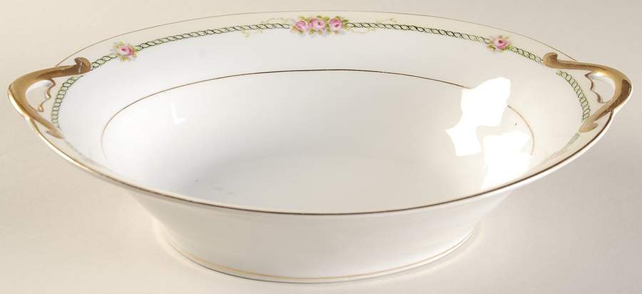 N165 10" Oval Vegetable Bowl by Noritake-1