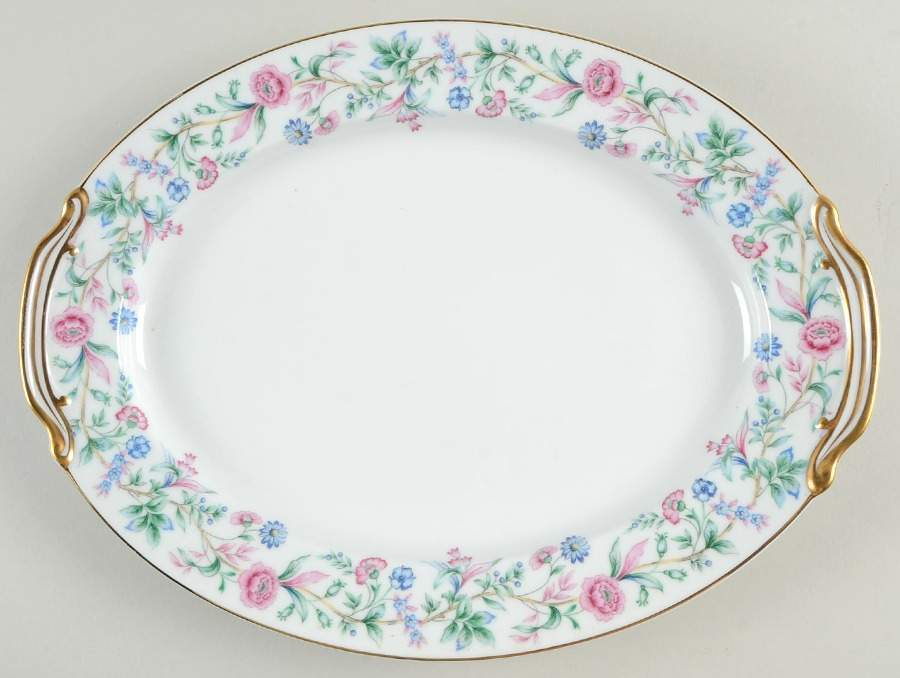 N167 13" Oval Serving Platter by Noritake-1