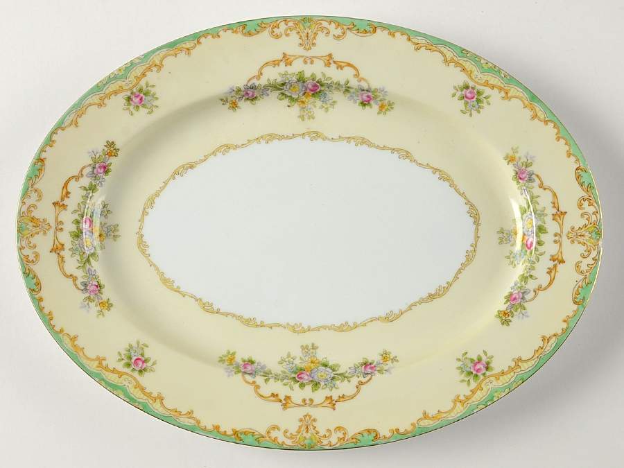 N17 11" Oval Serving Platter by Noritake-1