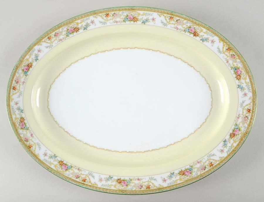 N174 16" Oval Serving Platter by Noritake-1