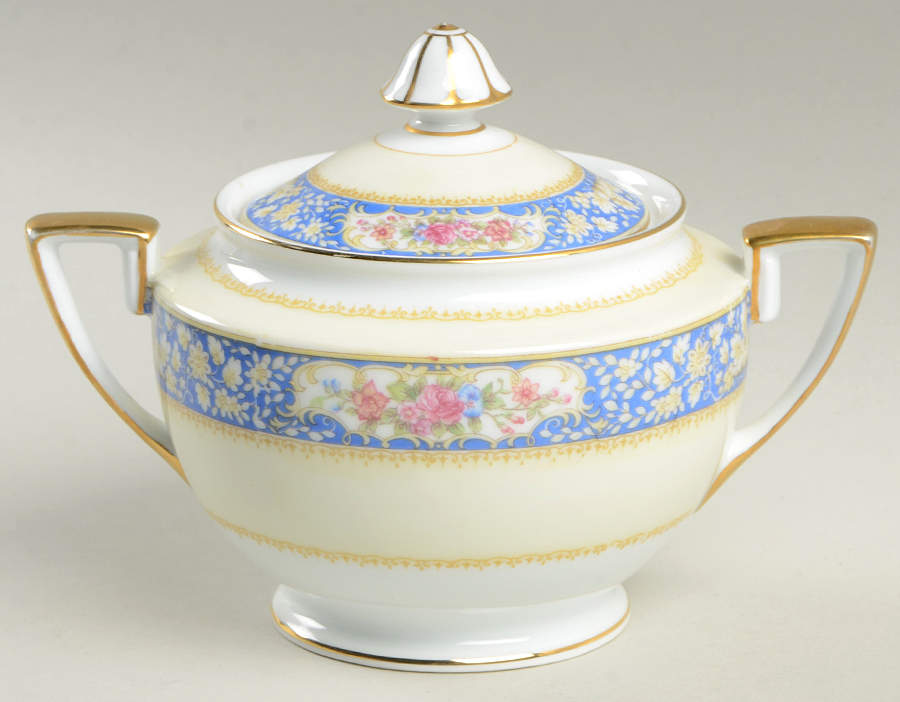 Margo Sugar Bowl & Lid by Noritake-1