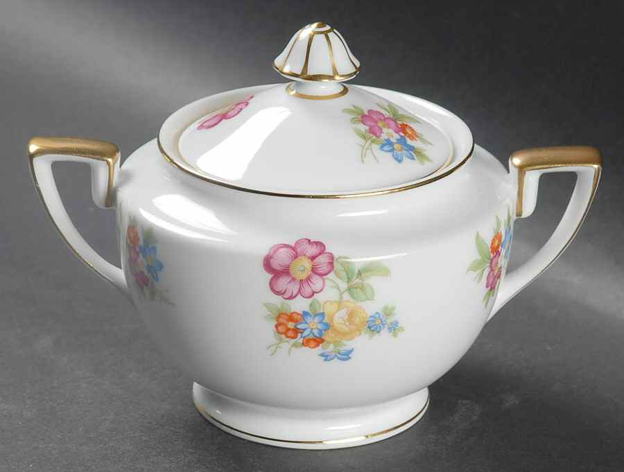 N178 Sugar Bowl & Lid by Noritake-1