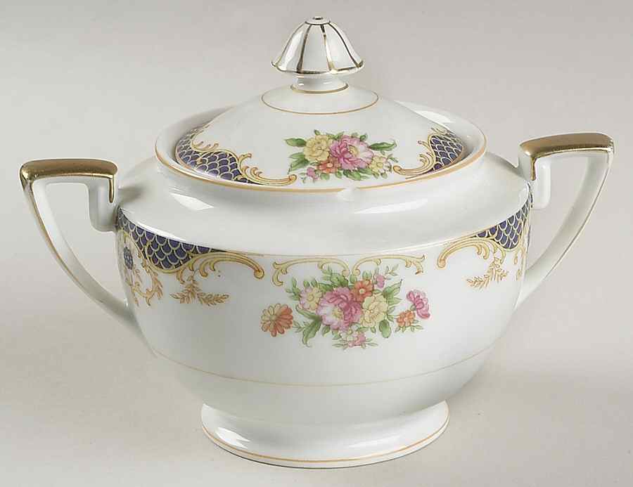 N179 Sugar Bowl & Lid by Noritake-1