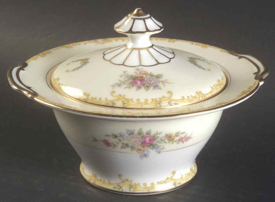 N183 Sugar Bowl & Lid by Noritake-1