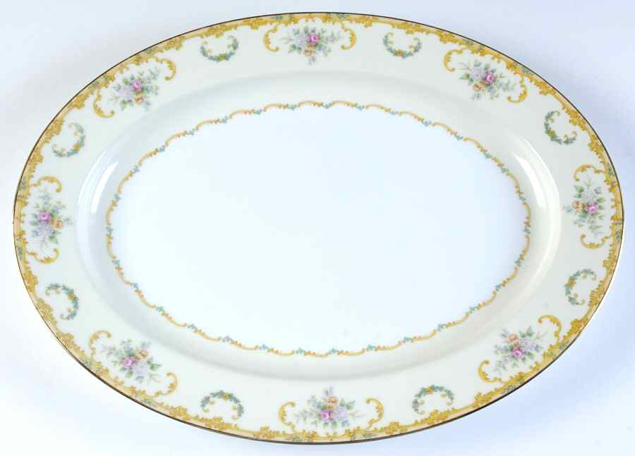 N183 16" Oval Serving Platter by Noritake-1