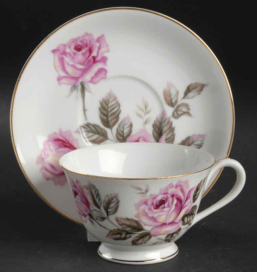 N184 Footed Cup & Saucer Set by Noritake-1
