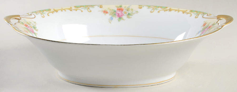 N186 10" Oval Vegetable Bowl by Noritake-1
