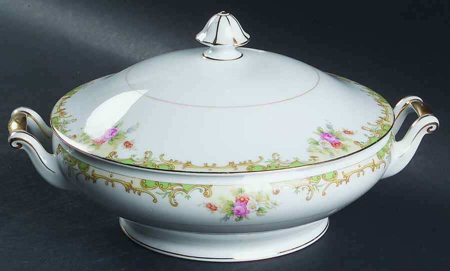N186 Round Covered Vegetable by Noritake-1