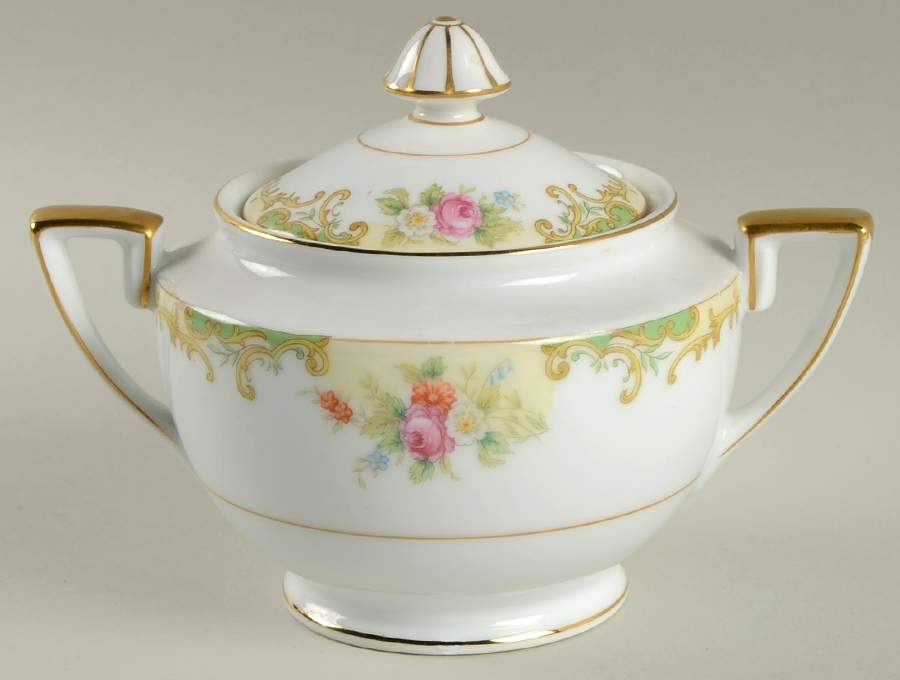 N186 Sugar Bowl & Lid by Noritake-1
