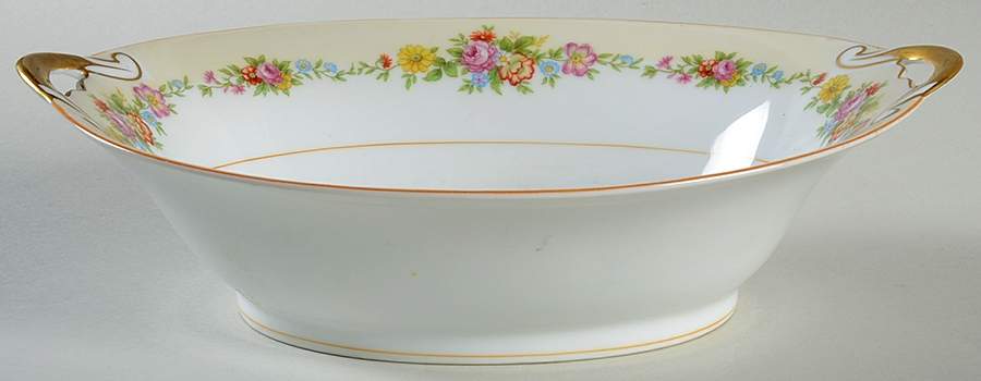 N187 10" Oval Vegetable Bowl by Noritake-1