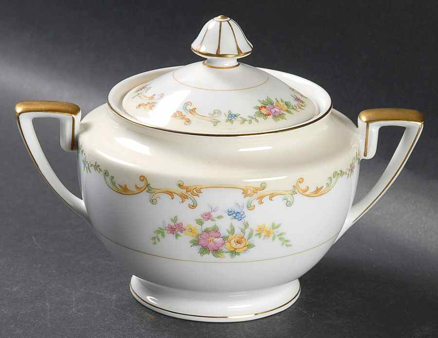 N189 Sugar Bowl & Lid by Noritake-1