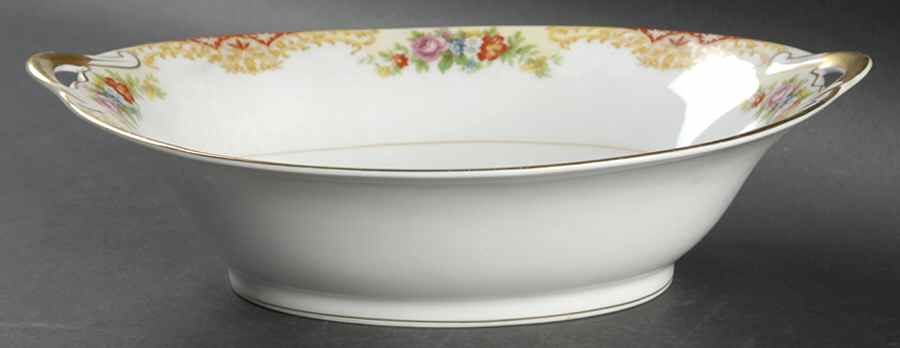N191 10" Oval Vegetable Bowl by Noritake-1