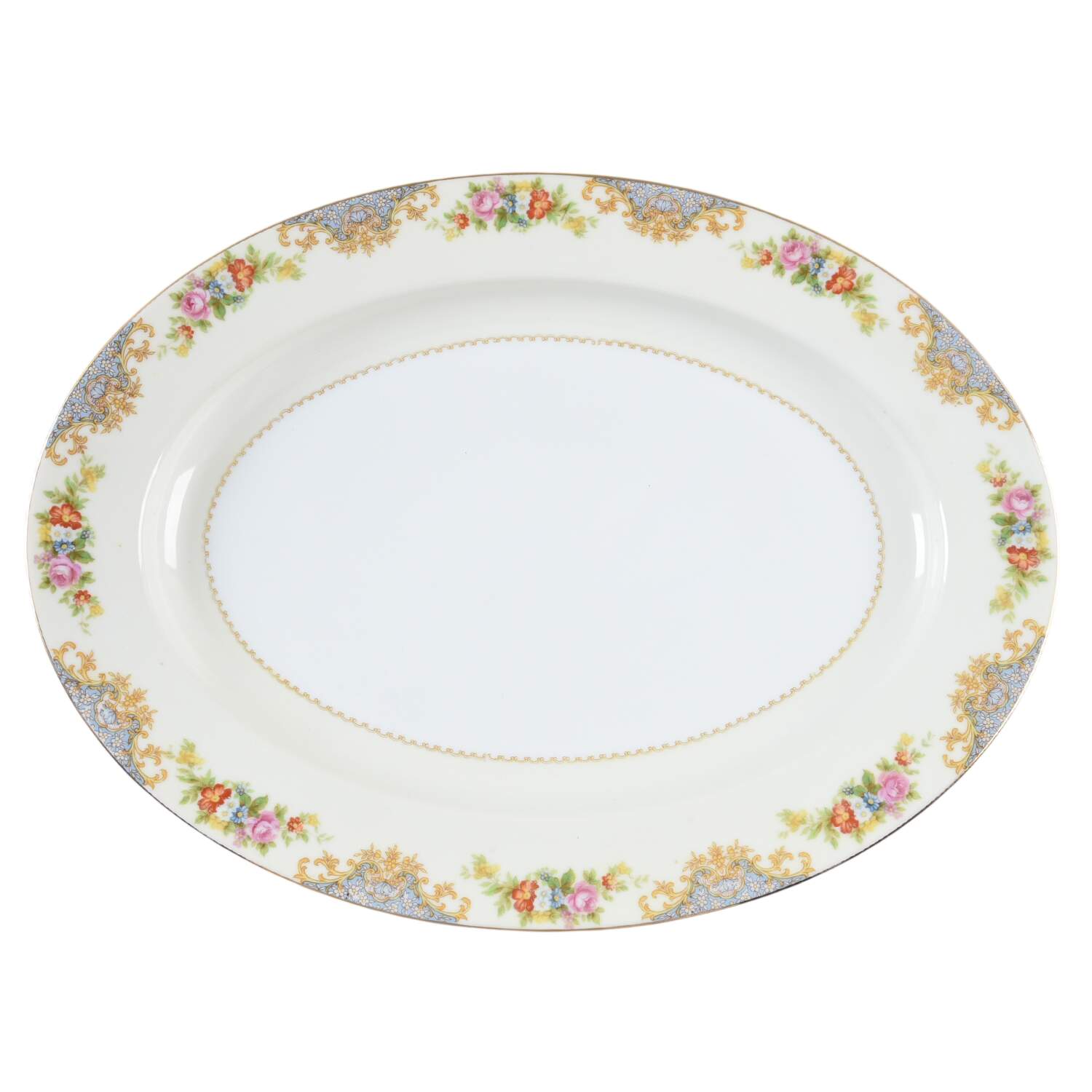 N192 16" Oval Serving Platter by Noritake-1