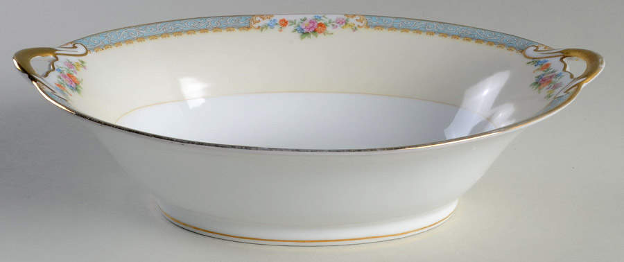 N193 10" Oval Vegetable Bowl by Noritake-1