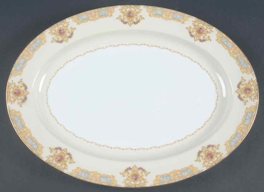 N194 16" Oval Serving Platter by Noritake-1