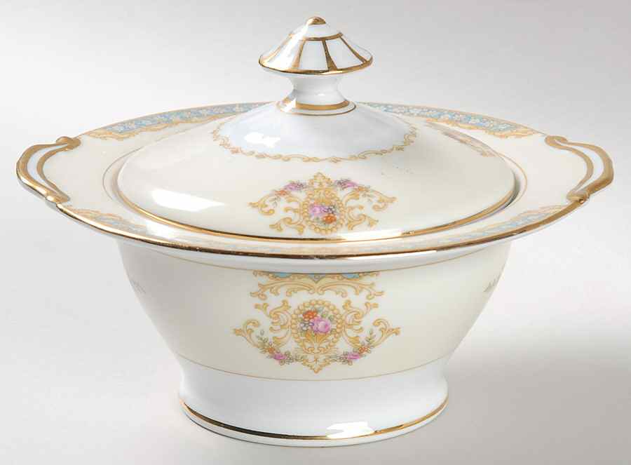 N194 Sugar Bowl & Lid by Noritake-1
