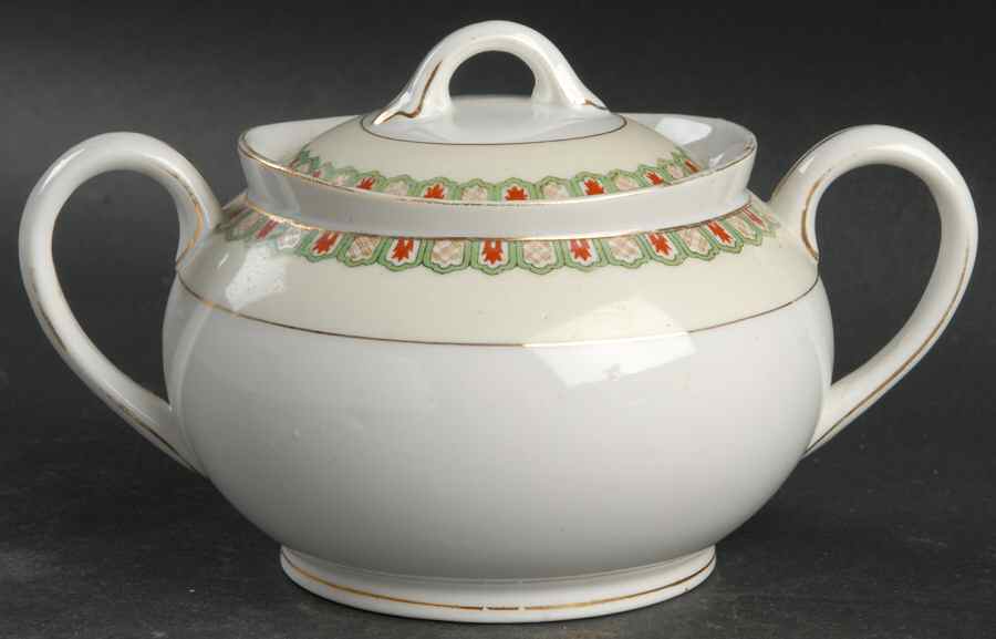 N195 Sugar Bowl & Lid by Noritake-1