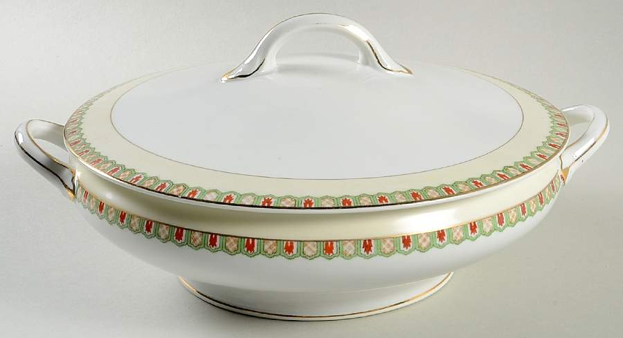 N195 Round Covered Vegetable by Noritake-1