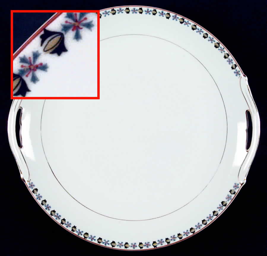N199 Handled Cake Plate by Noritake-1