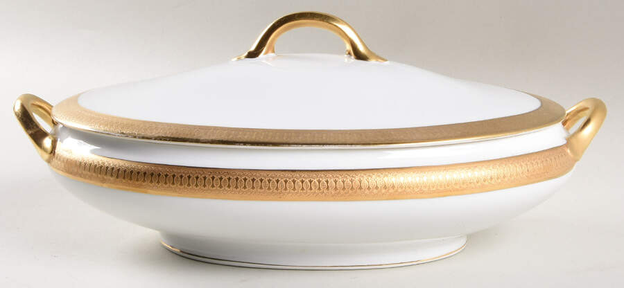 N201 Oval Covered Vegetable by Noritake-1