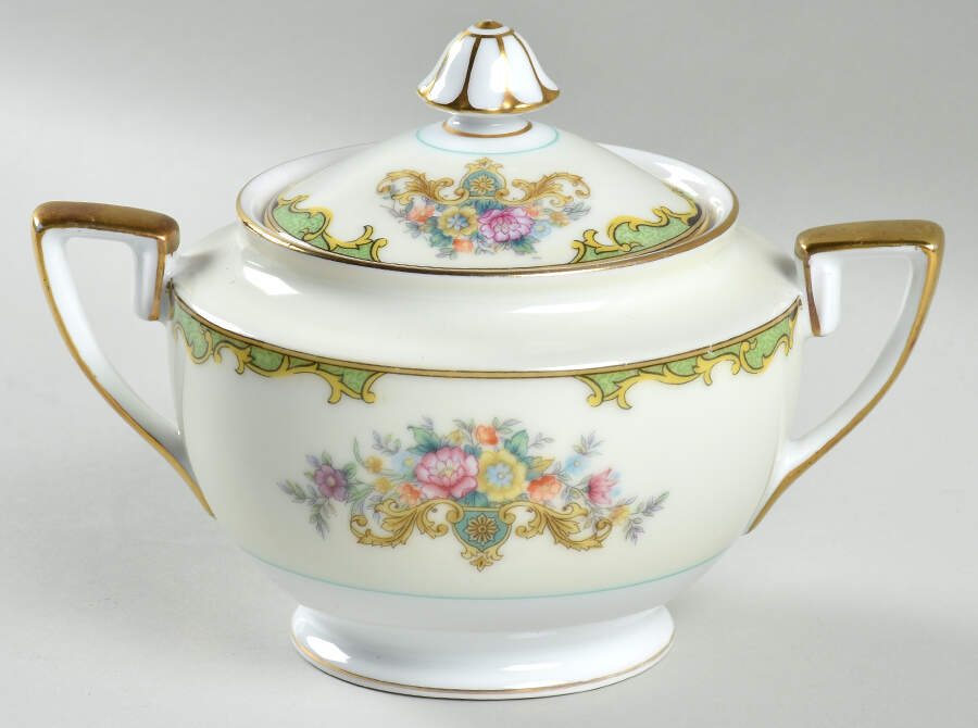 N204 Sugar Bowl & Lid by Noritake-1