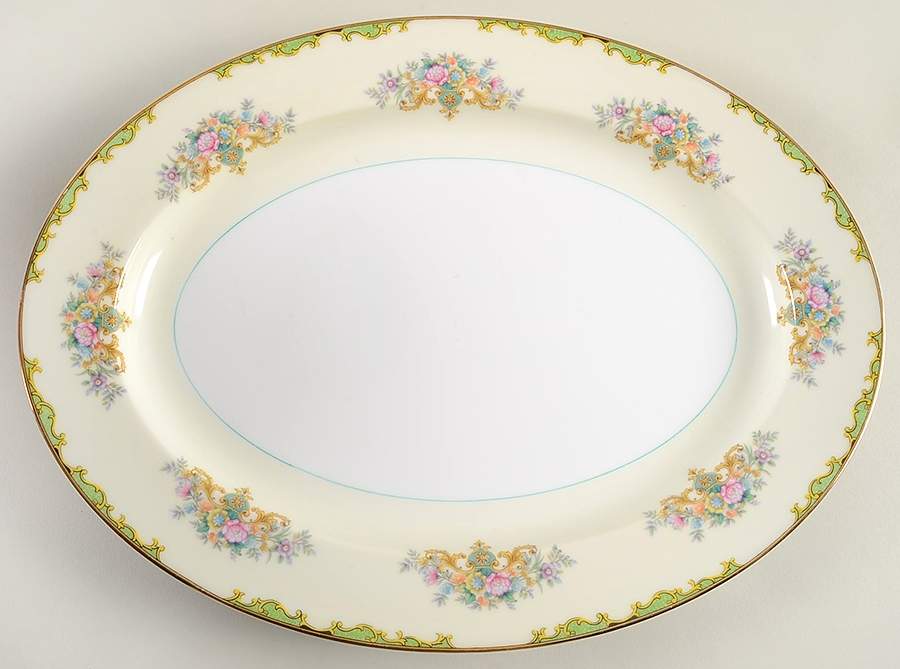 N204 16" Oval Serving Platter by Noritake-1