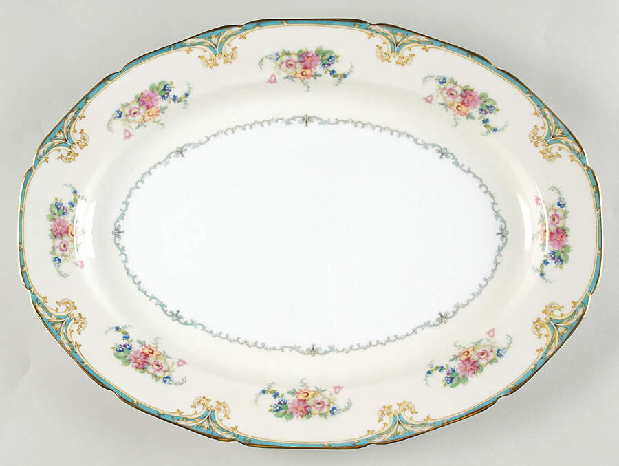 N205 15" Oval Serving Platter by Noritake-1