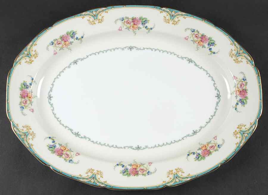 N205 16" Oval Serving Platter by Noritake-1