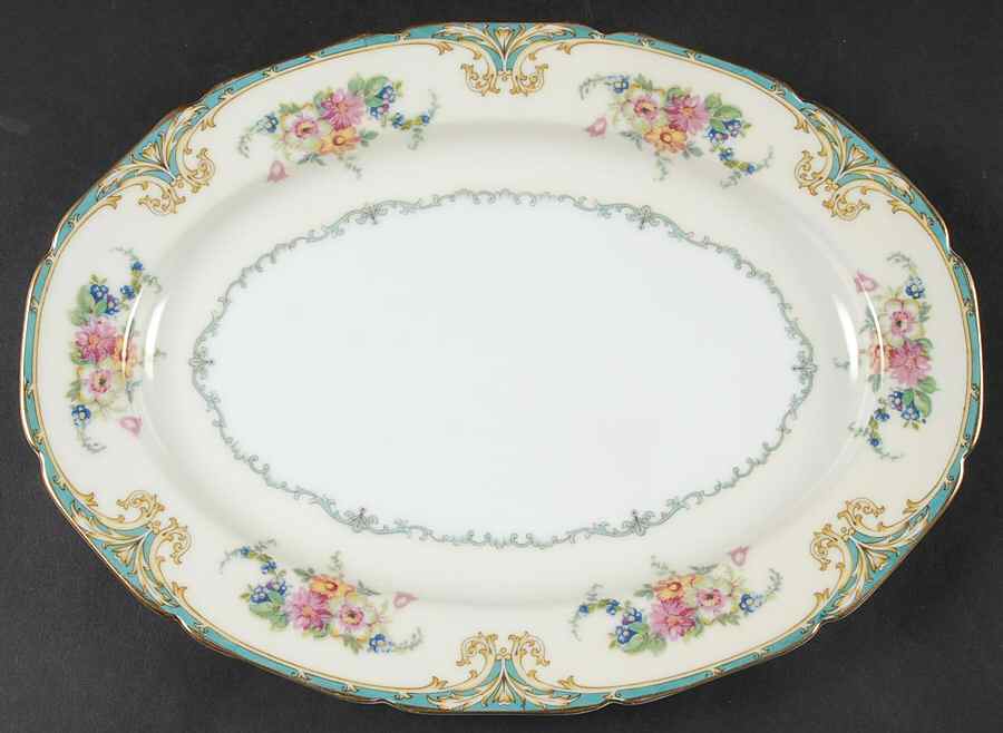 N205 11" Oval Serving Platter by Noritake-1