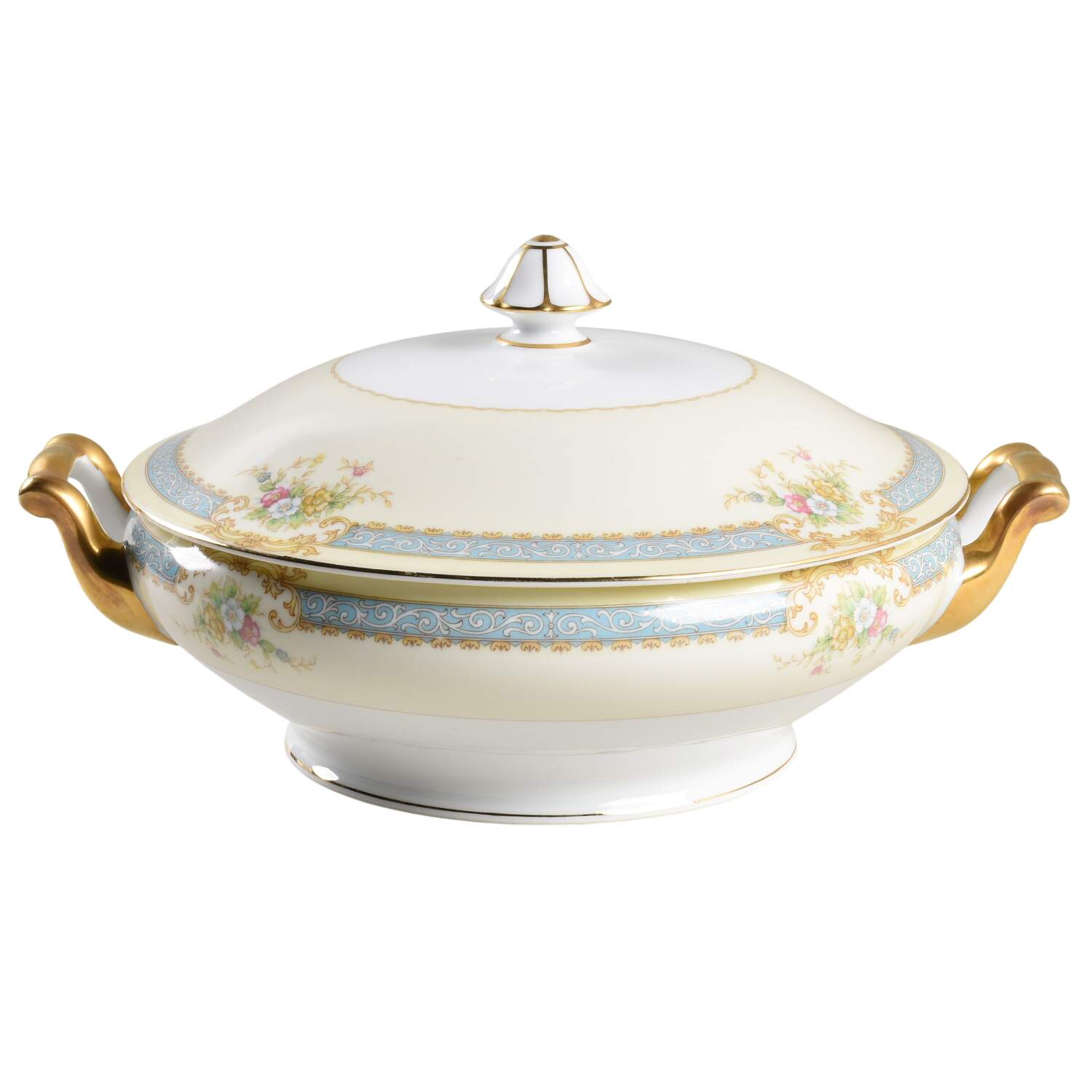 N21 Round Covered Vegetable by Noritake-1