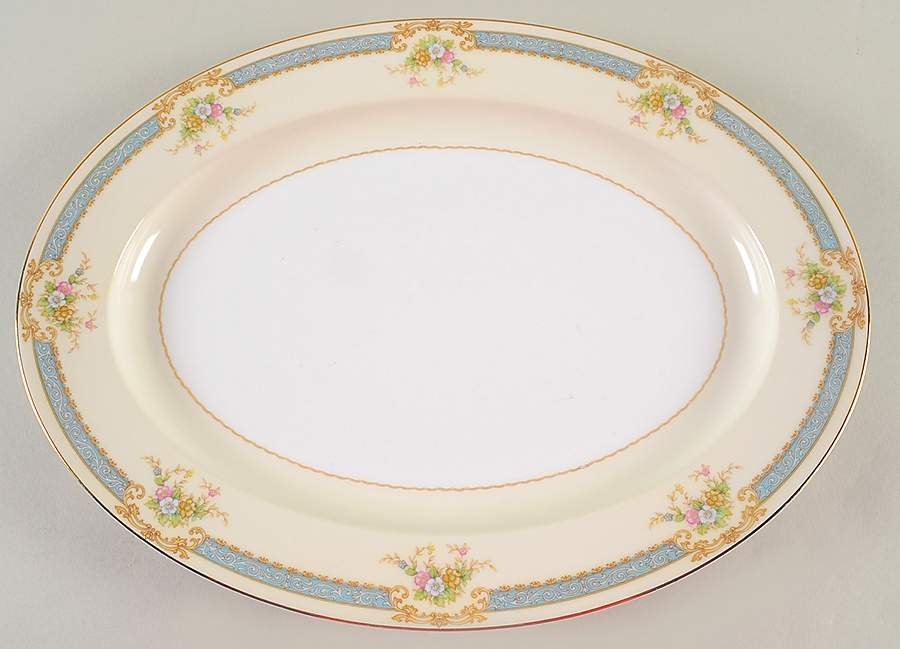 N21 16" Oval Serving Platter by Noritake-1