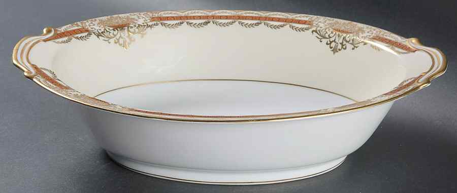 Prunella 10" Oval Vegetable Bowl by Noritake-1