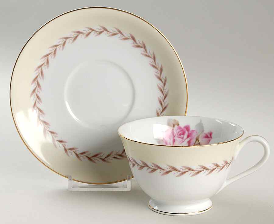 N212 Footed Cup & Saucer Set by Noritake-1